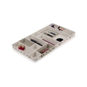 Joseph Joseph -  Viva 12pc Makeup In-Drawer Organizer Cream